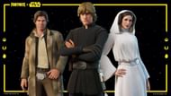 Fortnite Star Wars skins (Image via Epic Games)